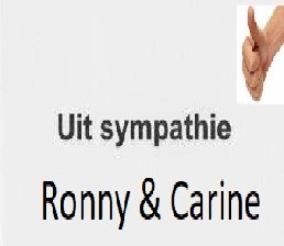 Uit sympathie: Ronny en Carine